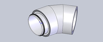 ISOflexa® Star Bogen 45°-STEP