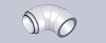 ISOflexa® Star Bogen 90° - STEP